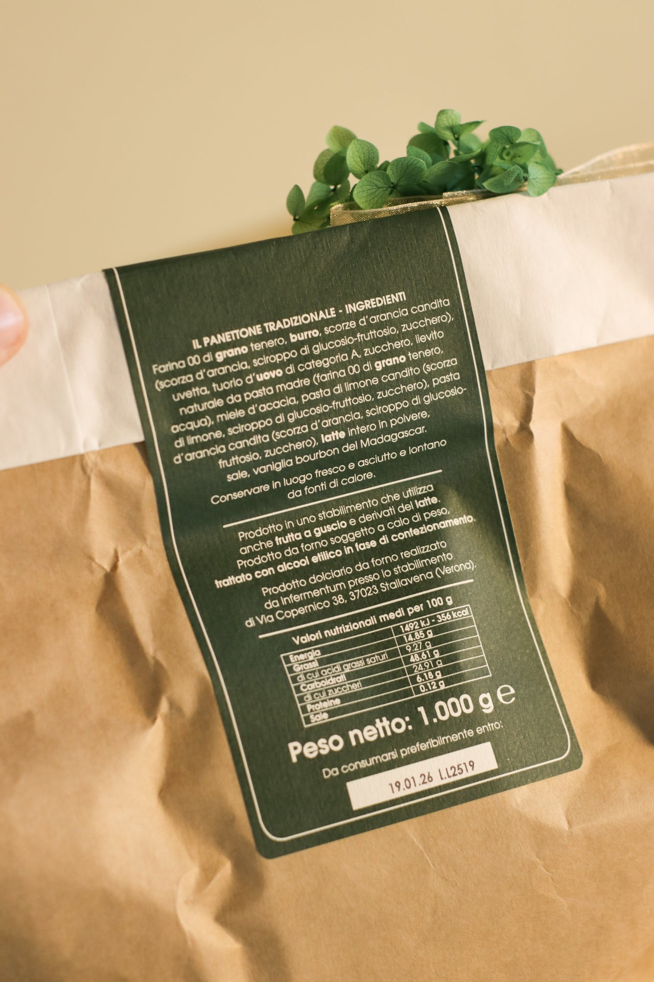 Panettone tradizionale 1kg