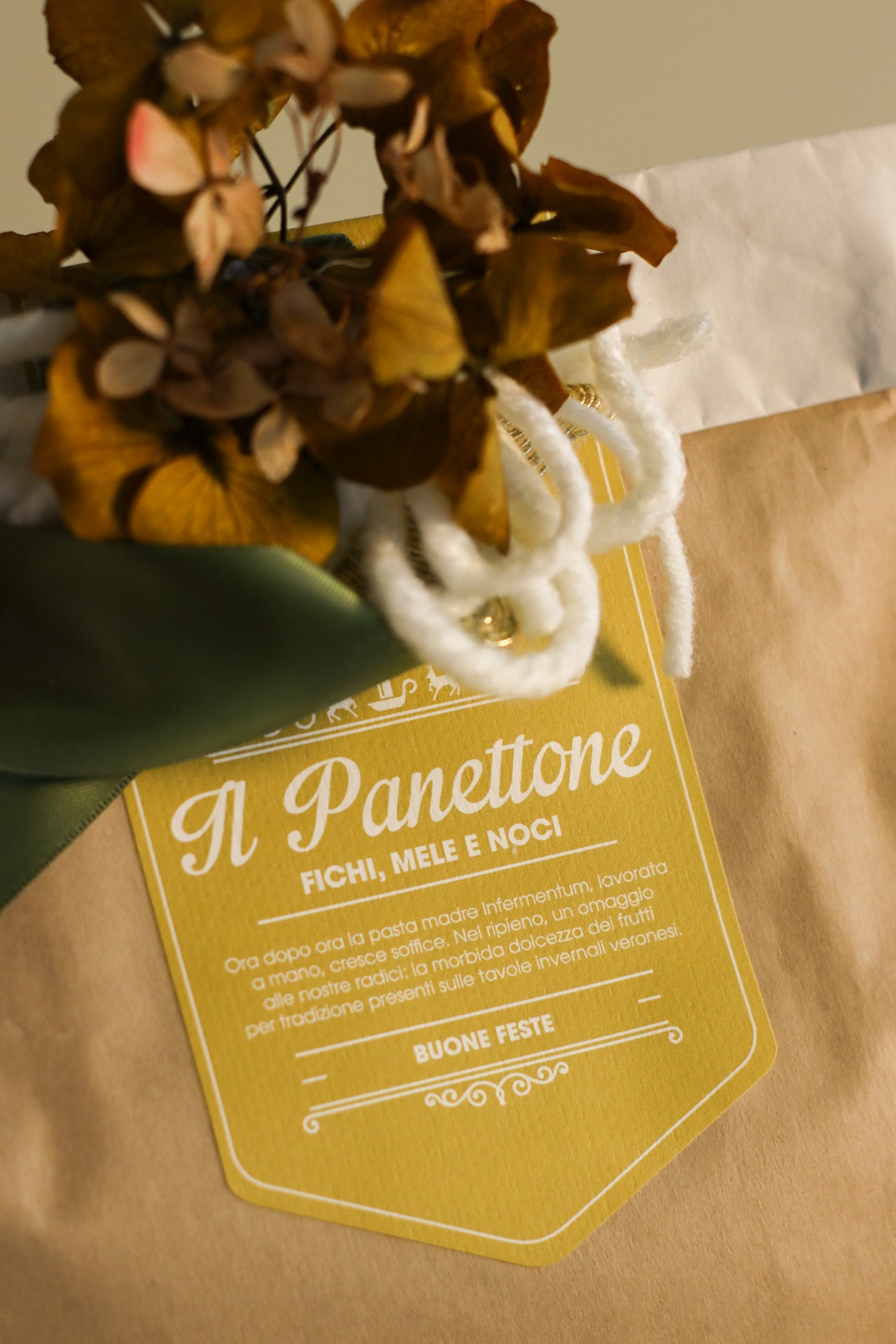 Panettone Fichi, Mele e Noci 1kg