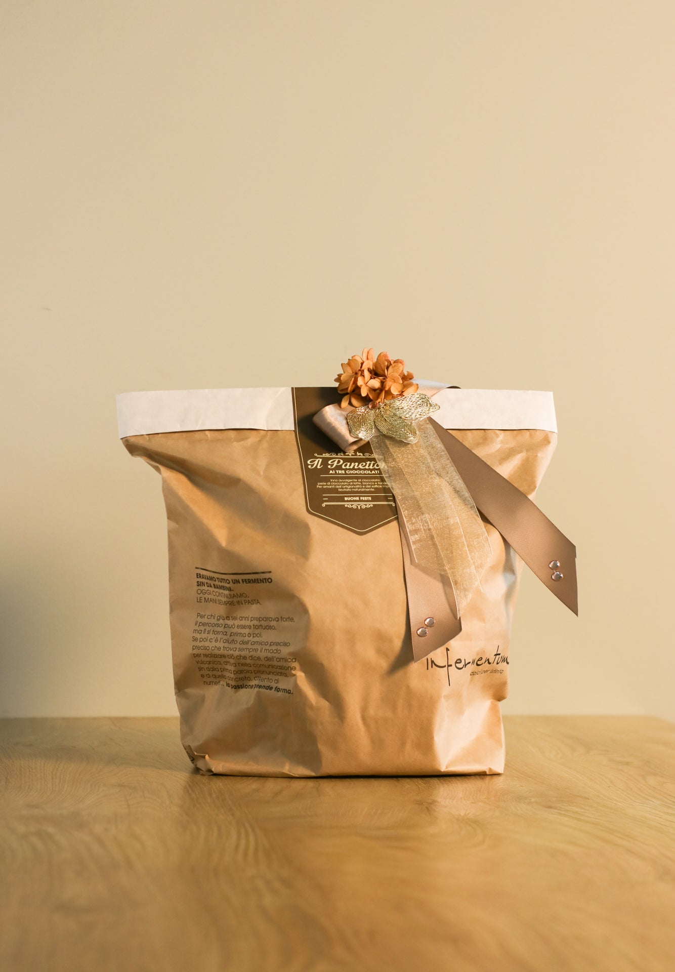 Panettone ai 3 cioccolati 1kg